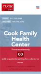 Mobile Screenshot of cookfamilyhealthcenter.com